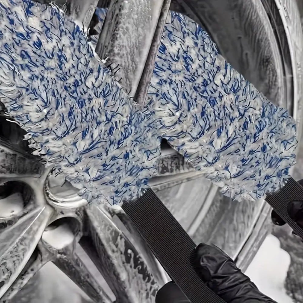 Doppelseitige Felgenreinigungstuch 4 Doppelseitige Felgenreinigungstuch – Für makellose Felgen und eine professionelle Autopflege