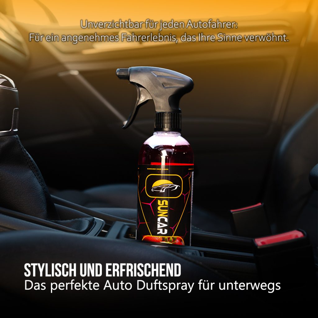 Duftwechsel leicht gemacht – so kombinierst du Auto-Parfüms richtig 3 Das SunCar Auto-Parfüm mit Erdbeerduft ist die perfekte Lösung für alle, die den Innenraum ihres Fahrzeugs mit einem angenehmen und erfrischenden Duft bereichern möchten.