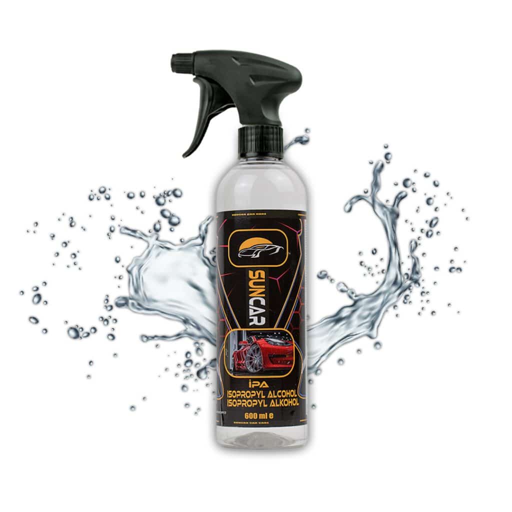 SunCar IPA Oberflächen Reiniger: Was kann der Profi-Entfetter? 14 Der SunCar IPA Oberflächen Reiniger bietet eine fortschrittliche Lösung zur effektiven Reinigung und Pflege aller Fahrzeugoberflächen.