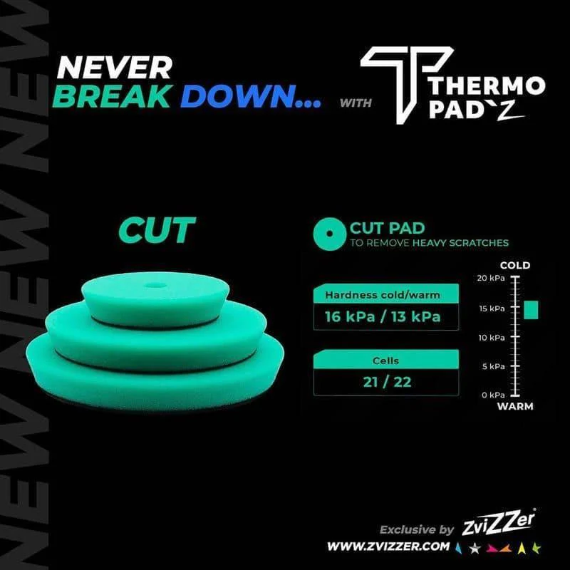 ZviZZer - Thermo Pad Cut grün - 160/20/150mm 3 ZviZZer - Thermo Pad Cut grün - 160/20/150mm
