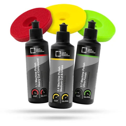 Liquid Elements - Politur - Set inkl. Polierpad Centriforce V2