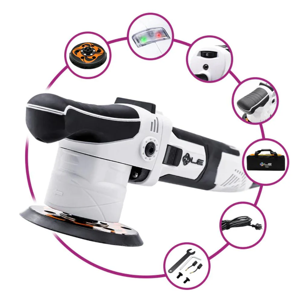 Liquid Elements - T2000 V4 - Exzenter Poliermaschine 8mm Hub